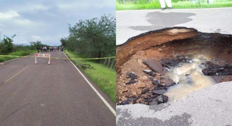 Continúan reparaciones en carreteras de Sonora por las pasadas lluvias