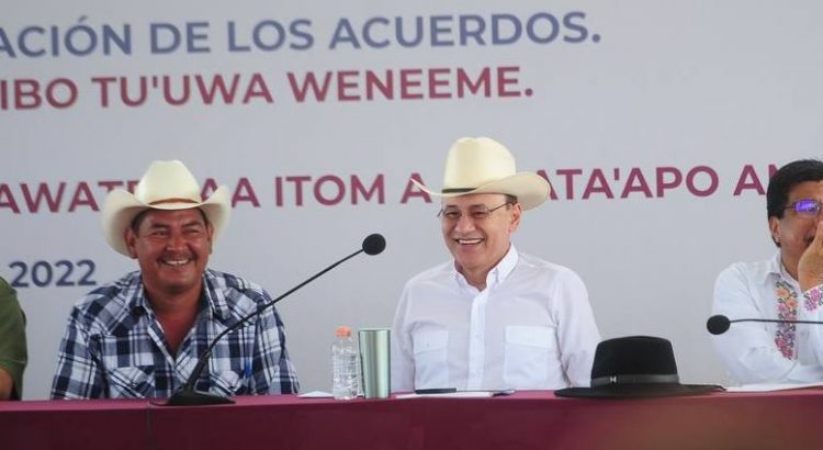 Plan de Justicia Yaqui trascenderá generaciones: Alfonso Durazo
