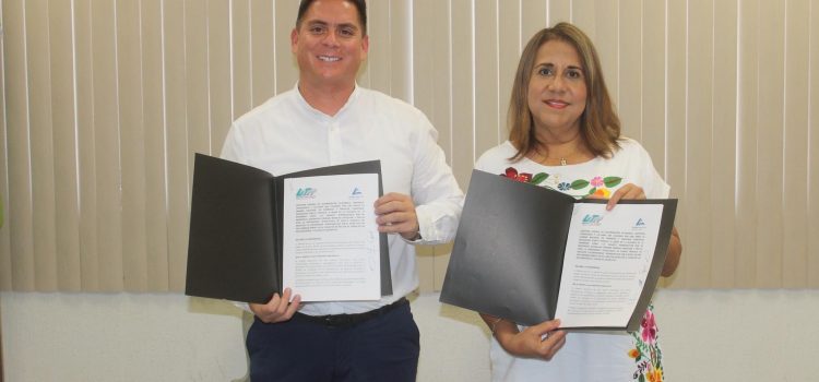 Se firmo convenio de colaboración entre la Universidad Tecnológica de Puerto Peñasco y la CANACO