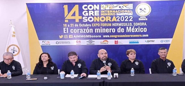 Se esperan 5 mil asistentes en el Congreso Internacional Minero Sonora 2022