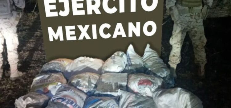 Aseguran en Sonora 40 mil dosis de cocaína y arsenal de 27 armas